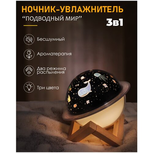 Увлажнитель воздуха Сатурн Аромадиффузор Ночник Подводный мир 99900₽