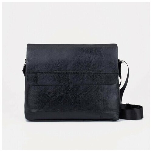 фото Сумка, один отдел на молнии, наружный карман, чёрный нет бренда