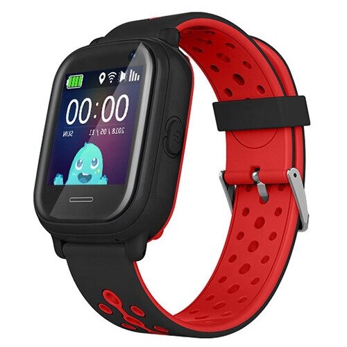 Умные часы для детей Wonlex Smart Baby Watch KT04 2G с сим картой функцией телефона GPS трекером камерой кнопкой SOS Черный 387600₽