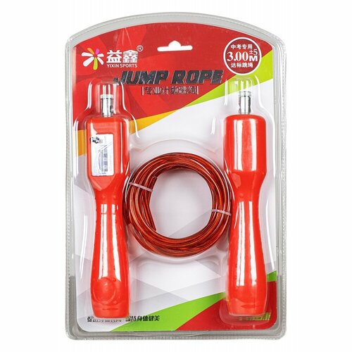 Скакалка со счетчиком R18157, 1 шт, Red / Красный