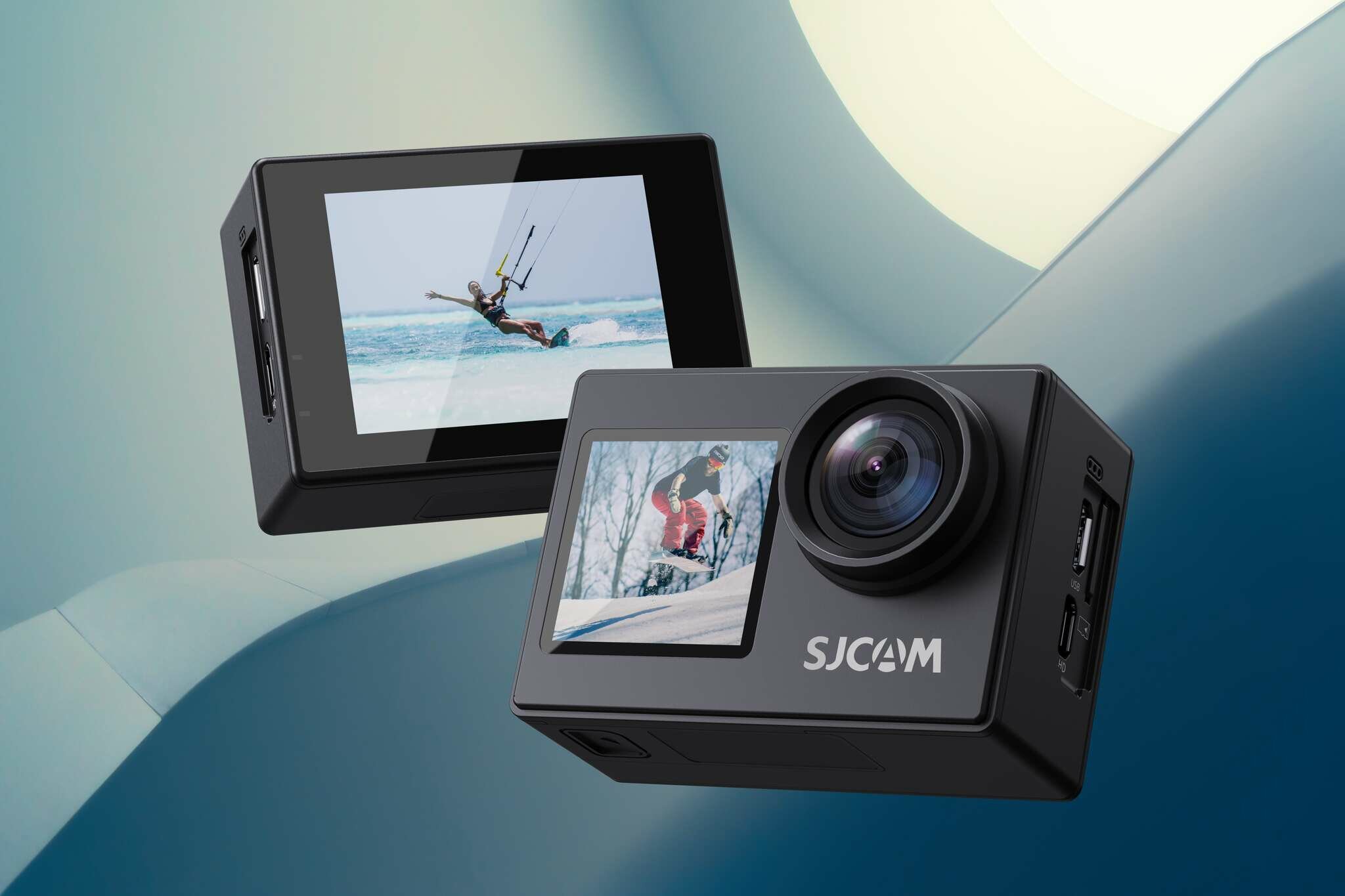 SJCAM Экшн-камера SJ4000 Dual Screen черный