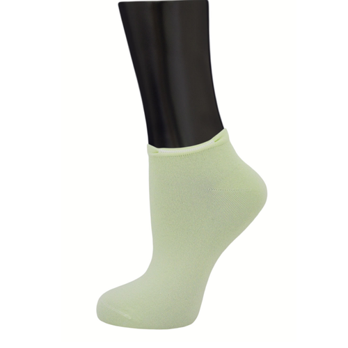 Женские носки ГРАНД укороченные, размер 23-25 (35-38), зеленый