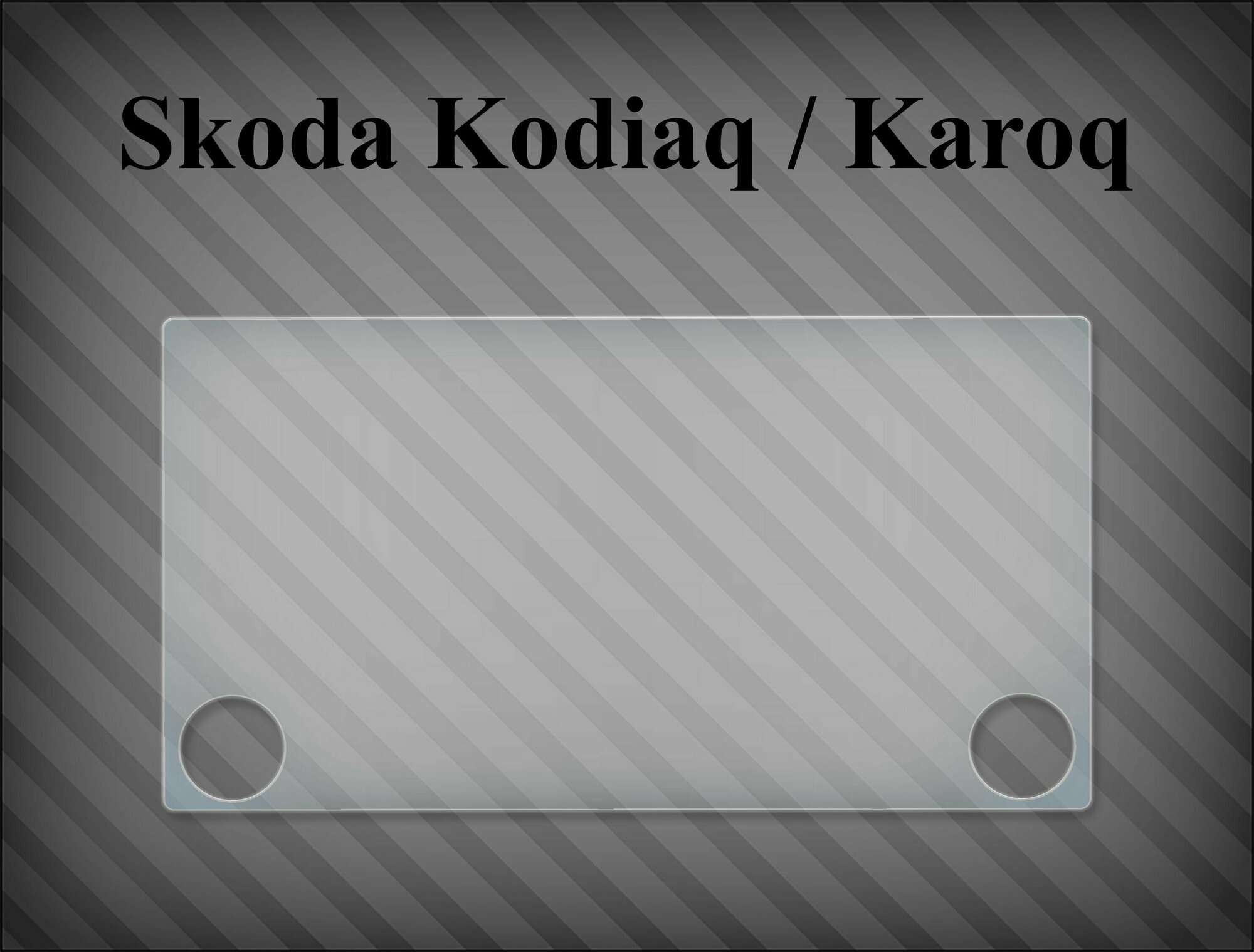 Защитная пленка на магнитолу Skoda Kodiaq / Karoq v1