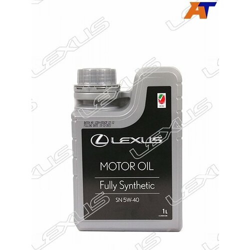 Масло моторное LEXUS пластиковая канистра 5W-40 SN 1Л Синтетика ОАЭ 1513₽
