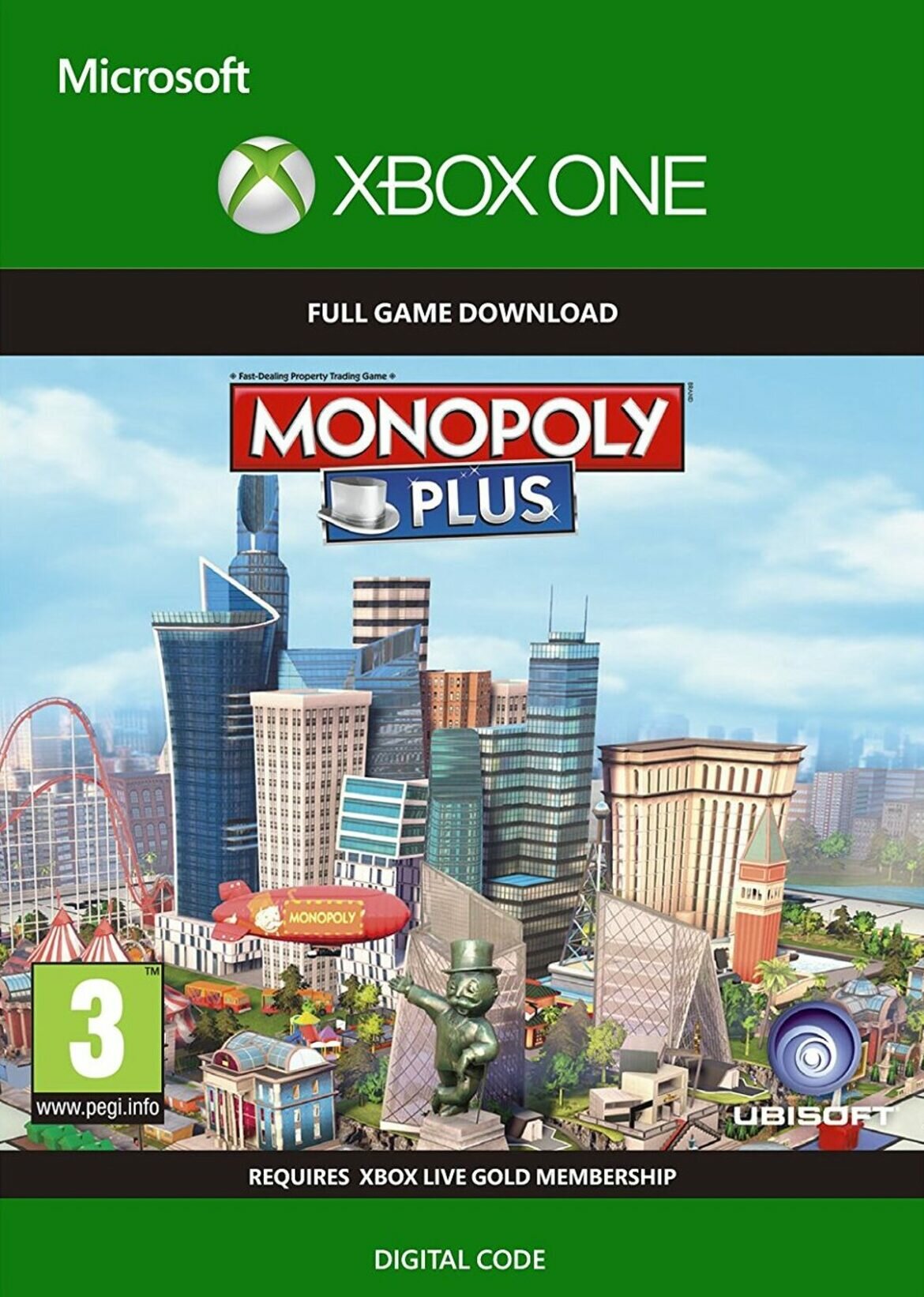 Игра Monopoly Plus, цифровой ключ для Xbox One/Series X|S, русская озвучка, Аргентина