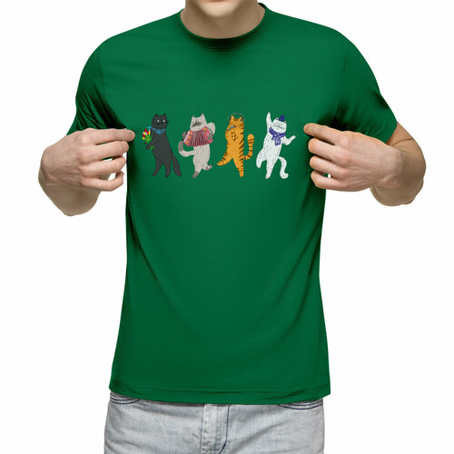 Футболка Us Basic, размер 2XL, зеленый футболка us basic размер 2xl зеленый