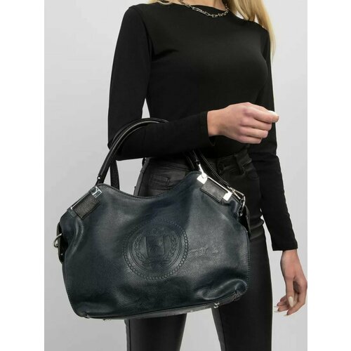 Сумка хобо , синий