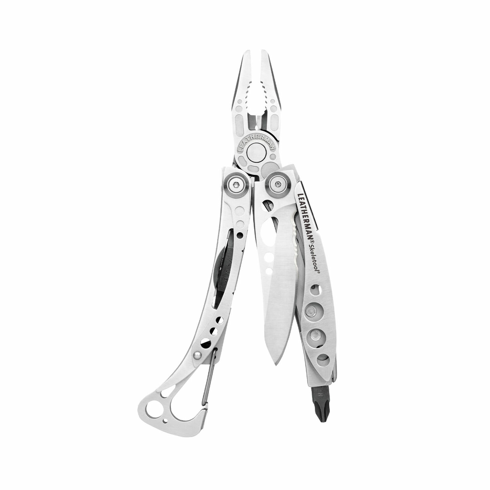 Мультитул пассатижи LEATHERMAN Skeletool (830920) серебристый