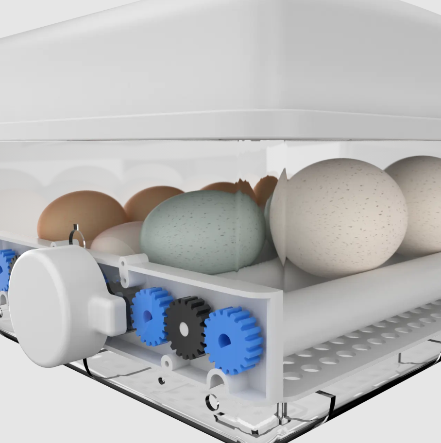 Инкубатор для яиц, куриный, автоматический, домашний, на 24 яиц (30 яиц-при меньшем калибре). Уровни/ этажи -съемные. - фотография № 12