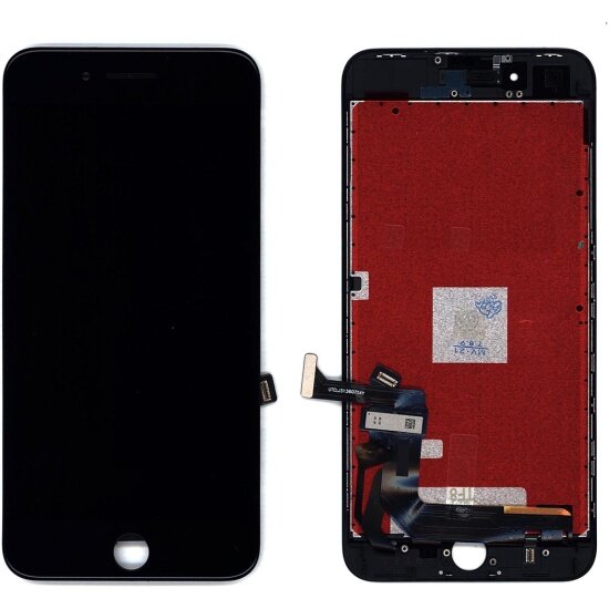Дисплей Amperin для iPhone 8 Plus в сборе с тачскрином (JK) черный