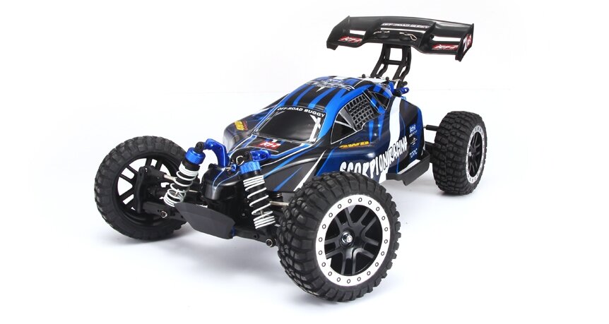 Радиоуправляемый багги Remo Hobby Scorpion 4WD RTR масштаб 1:8 2.4G - RH8051-BLUE