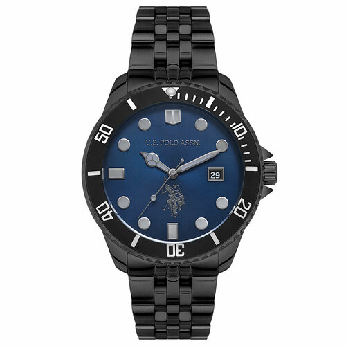 Наручные часы U.S. POLO ASSN. USPA1048-01, черный, синий