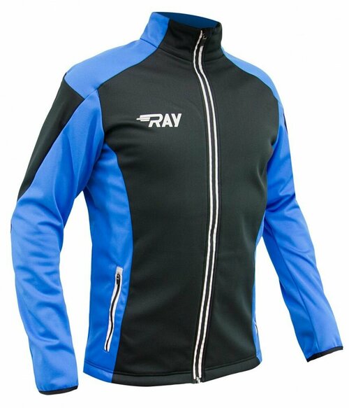 Куртка RAY RACE, размер 44, черный, синий