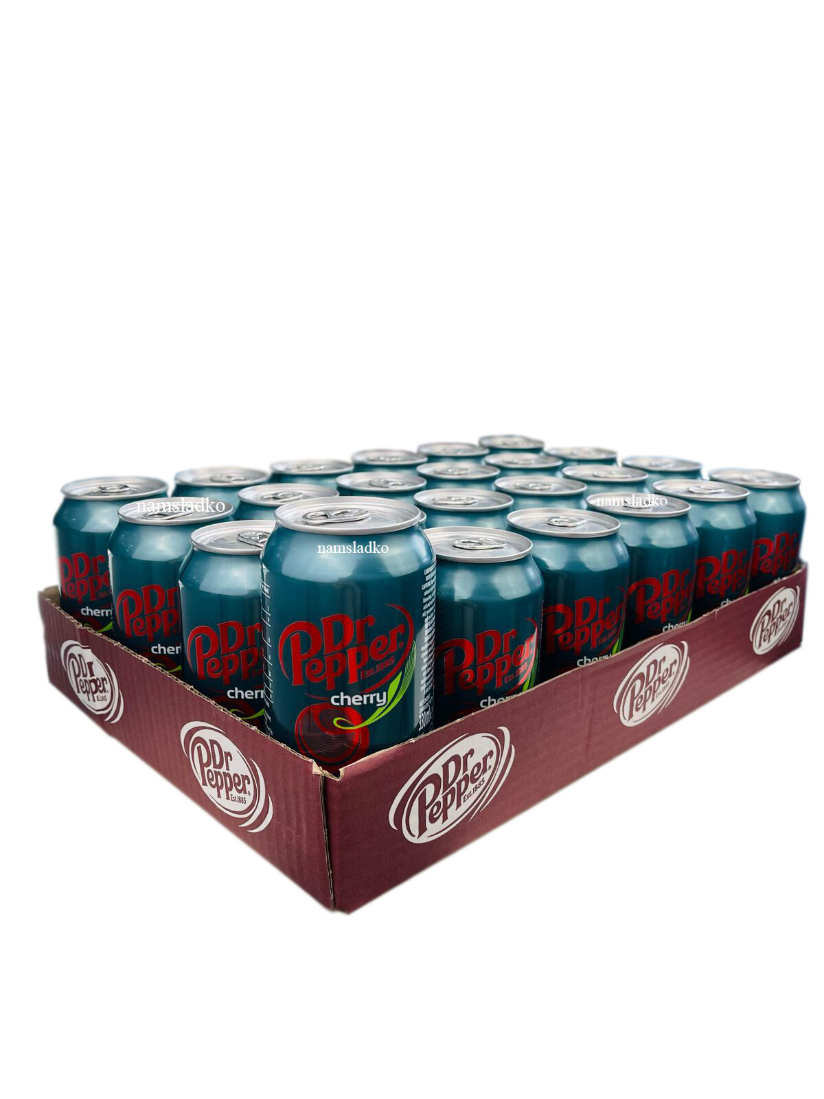 Dr.Pepper Cherry 0,33 ml В упаковке 24 шт. - фотография № 4