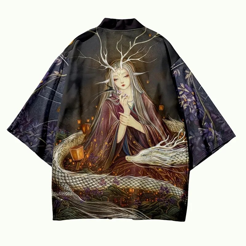 Мужское кимоно Tangslady из полиэстера XXL 18