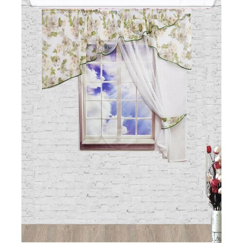 Штора для кухни 