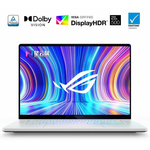 Ноутбук Asus ROG Zephyrus 16 Air GA605W Ryzen AI 9 HX 370 32Gb 1Tb RTX4060 16 25K OLED белый Полностью русифицирован 287990₽