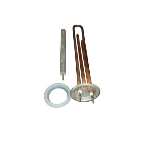 ТЭН 1300W, медь + анод + силиконовая прокладка для водонагревателей Термекс