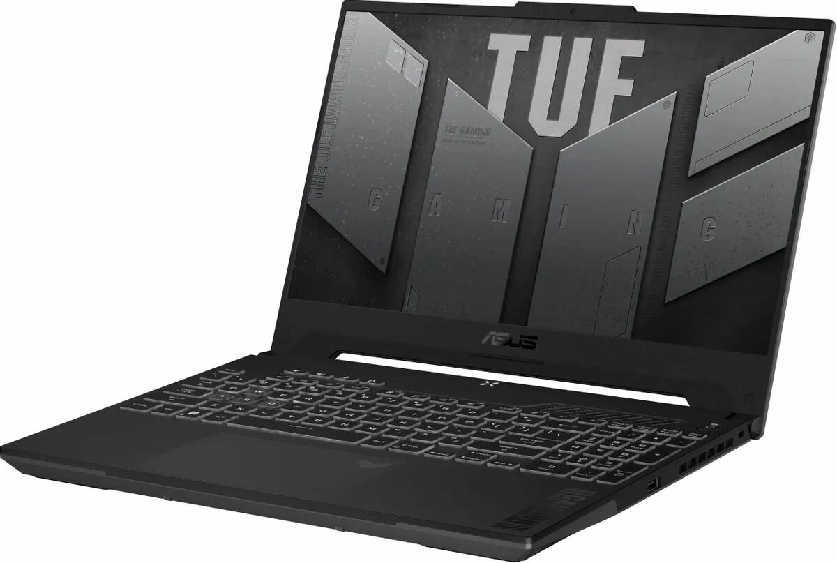 Ноутбук 15.6" ASUS TUF Gaming F15 Core i5-12500H (12 Ядер)/16ГБ RAM/512ГБ SSD/RTX 3050/Металлическая крышка/Windows 11 Pro/Русская раскладка