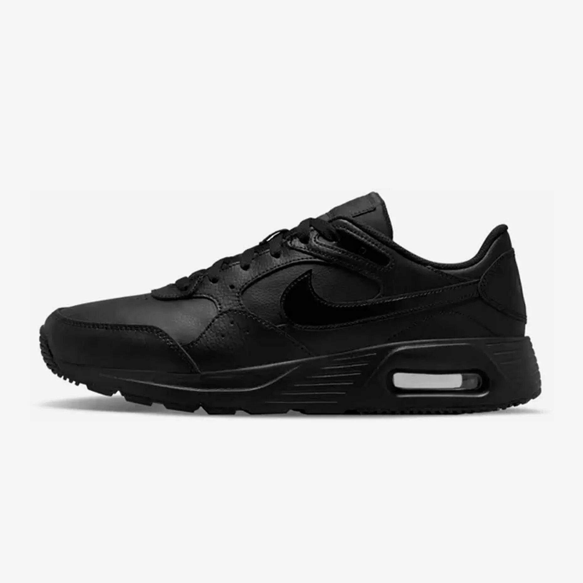 Кроссовки NIKE Air Max SC Leather, размер 39.5, черный — фото 1