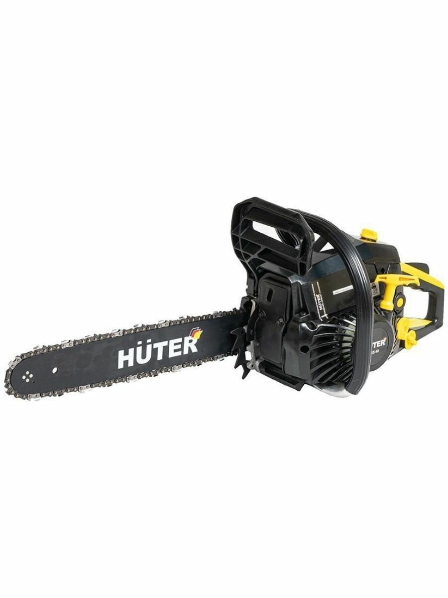 Пила цепная бензиновая 2.6 л. с. BS-40 Huter (40 см куб шина 40 см)