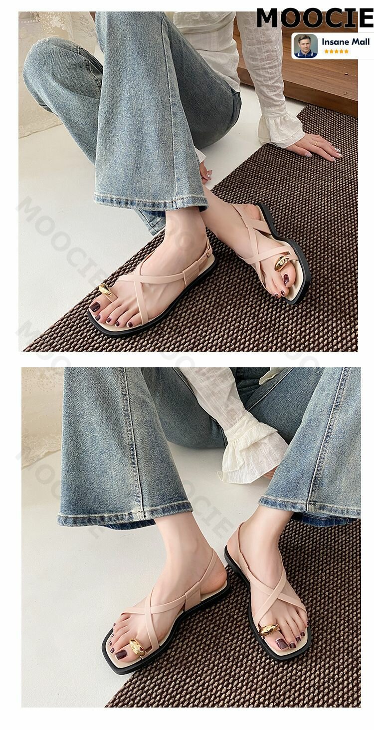 Босоножки MOOCIE, размер 38, хаки — фото 1