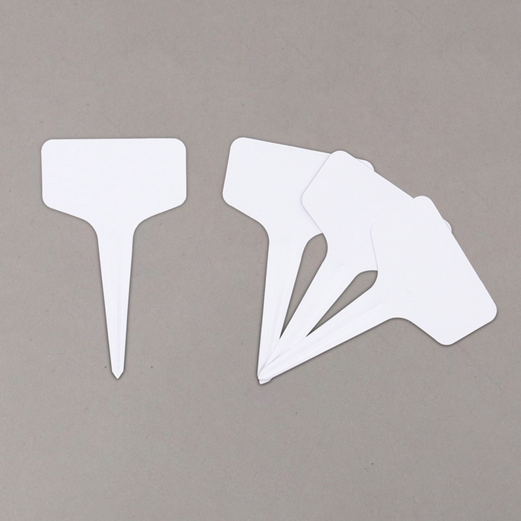 Таблички садовые для маркировки растений 10 см набор 20 шт пластик цвет микс Greengo