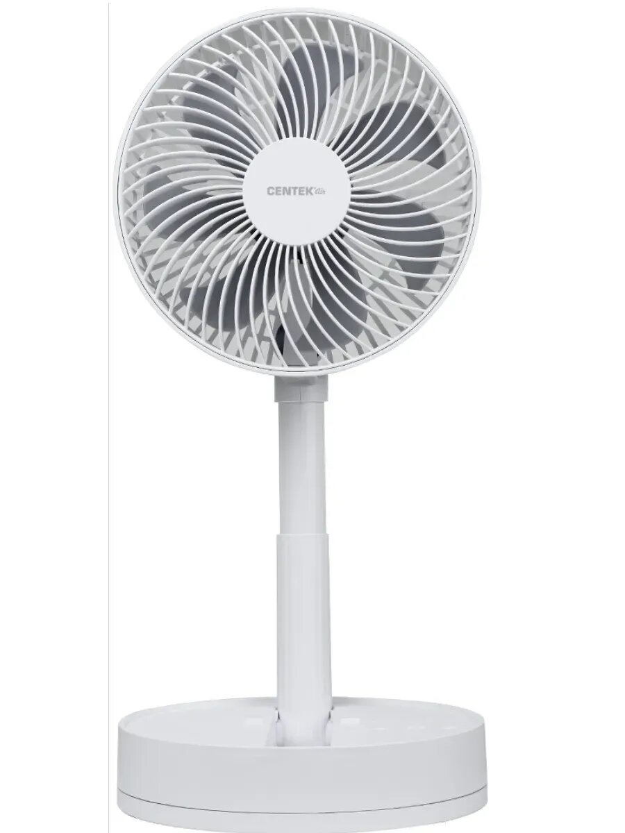Настольный вентилятор CT-5042 12Вт 4 скорости Белый