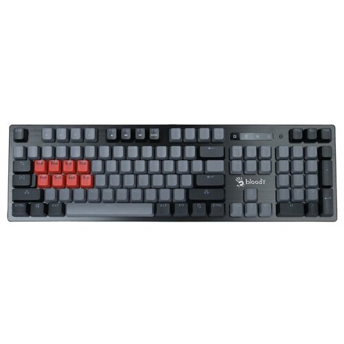 Клавиатура A4Tech Bloody B820R Dual Color Blue Switch Black-Grey-Red 926900₽