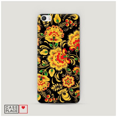 фото Чехол пластиковый xiaomi mi5 хохлома цветная case place