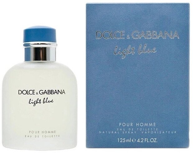 Dolce&Gabbana Light Blue Pour Homme туалетная вода 125 мл для мужчин