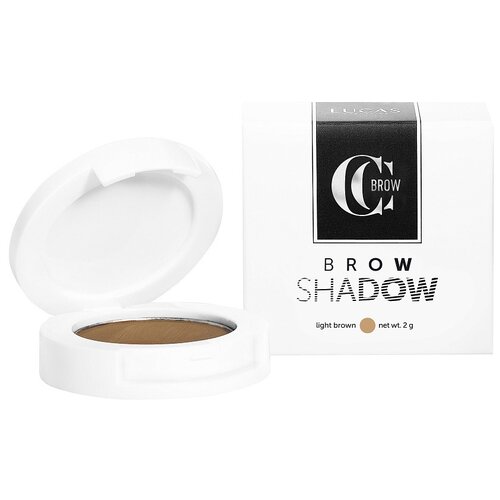 Lucas Cosmetics CC Brow Brow Shadow, light brown