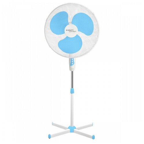 Вентилятор напольный SCARLETT SC-SF111B23 голубой и белый 474900₽