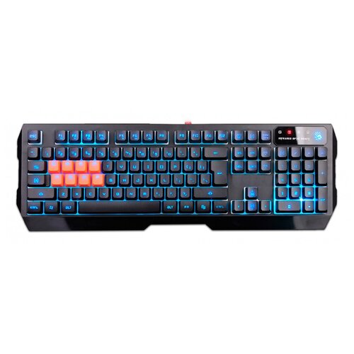 Клавиатура A4Tech Bloody B188 черный USB Multimedia for gamer LED