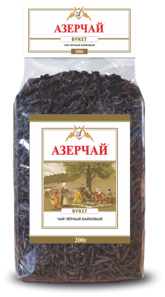 Чай черный азерчай Букет, листовой, 200г
