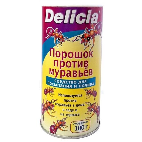 Средство для борьбы с муравьями DELICIA, порошок, 100 г