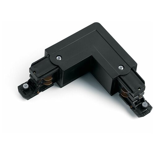 Коннектор угловой левый (внешний) трехфазный для шинопровода , черный , PRO-0435/PRO-043522-2-RUS, алнорд/нордал 41082 (1 шт.)