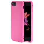 Чехол накладка iPhone 7/8 Plus Gurdini Soft Lux (3) розовый - изображение