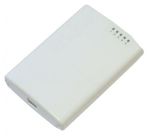 Маршрутизатор MikroTik PowerBOX r2 5xLAN PoE белый RB750P-PBr2