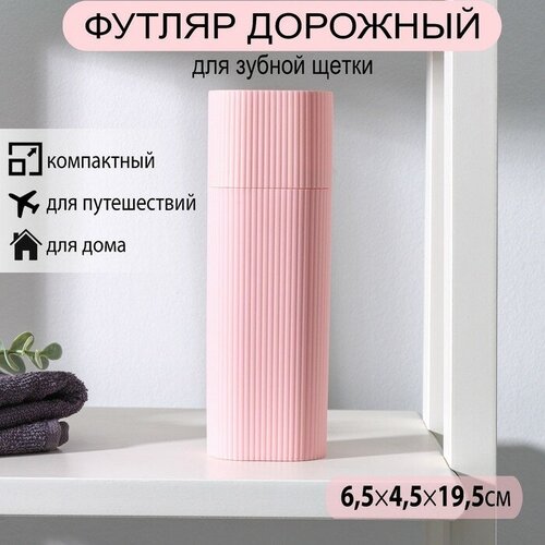 FlowMe Футляр для зубной щётки и пасты, 19,5 см, цвет микс