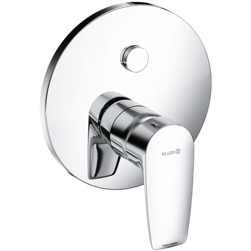 Kludi 346590575 Pure&Solid Смеситель для ванны с душем, хром