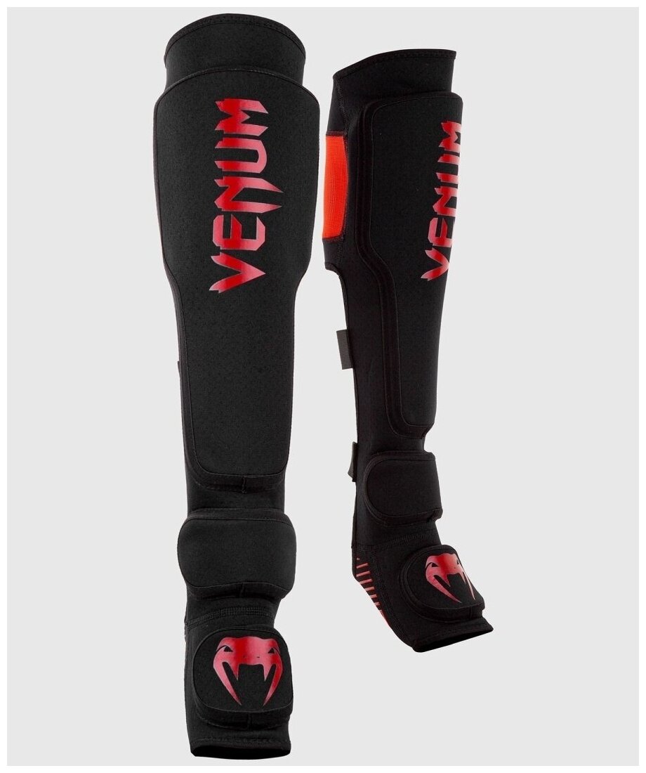 Щитки Venum Kontact Evo Black/Red XL