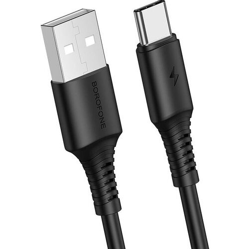 Кабель USB - Type-C Borofone BX47 Coolway чёрный, 1м кабель usb apple lightning borofone bx47 coolway 100 см чёрный