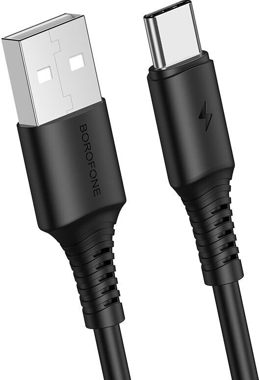 Кабель USB - Type-C Borofone BX47 Coolway чёрный, 1м