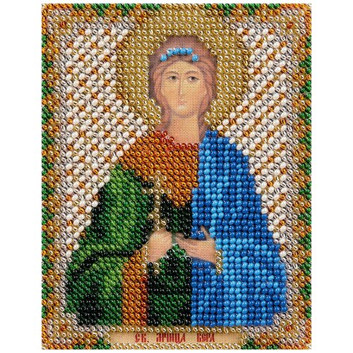 фото Набор для вышивания panna "икона святой мученицы веры римской" 8,5x11 см