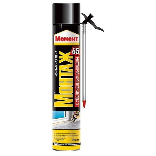 Пена монтажная момент 65 стандартная 750 мл 735₽