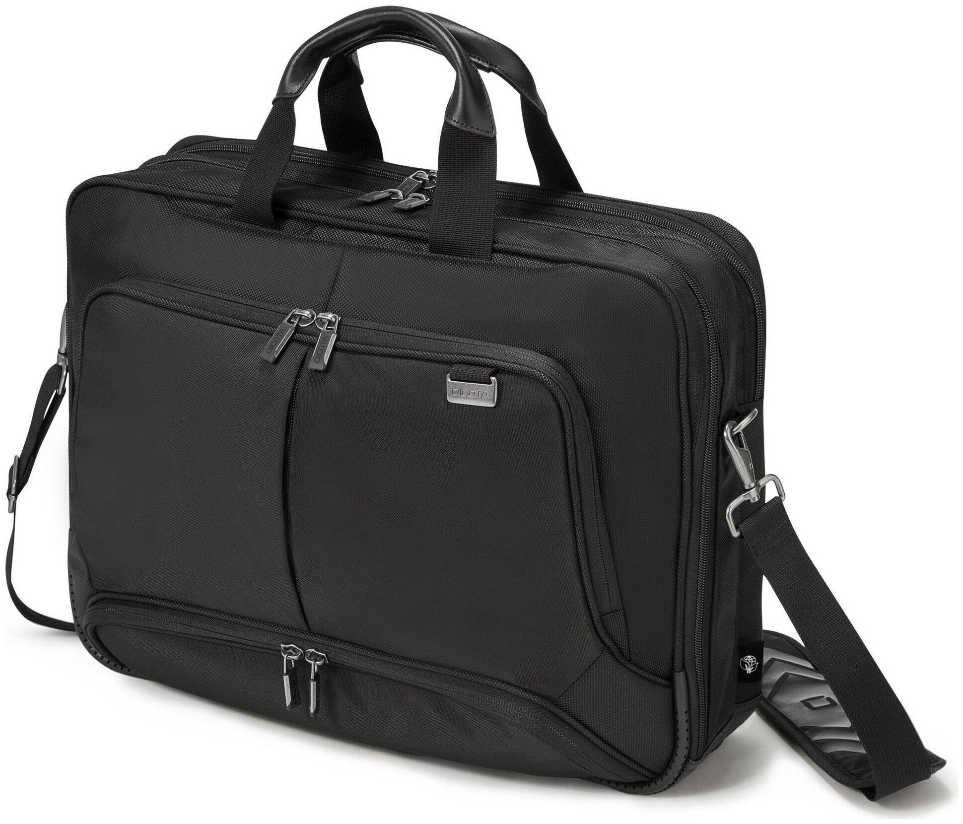 DICOTA Eco Top Traveller PRO - Notebook-Rucksack - 43.9 cm - 38,10cm (15") - 17.3" - Schwarz