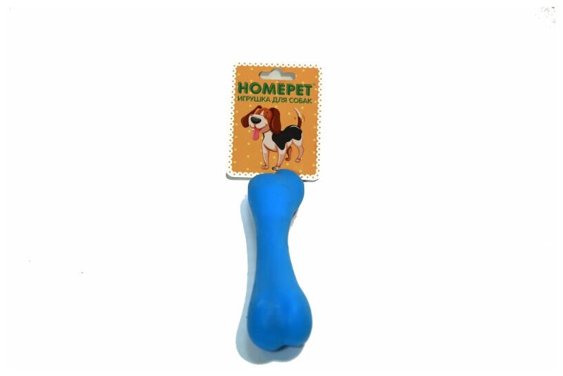 HOMEPET Игрушка для собак Косточка, 16 см - фотография № 1