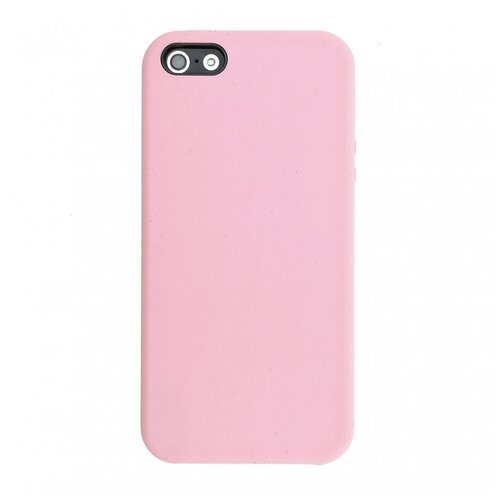 фото Чехол на айфон 5/5s derbi slim silicone-2 светло-розовый