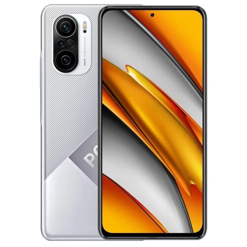 фото Смартфон xiaomi poco f3 8/256 гб ru, moonlight silver